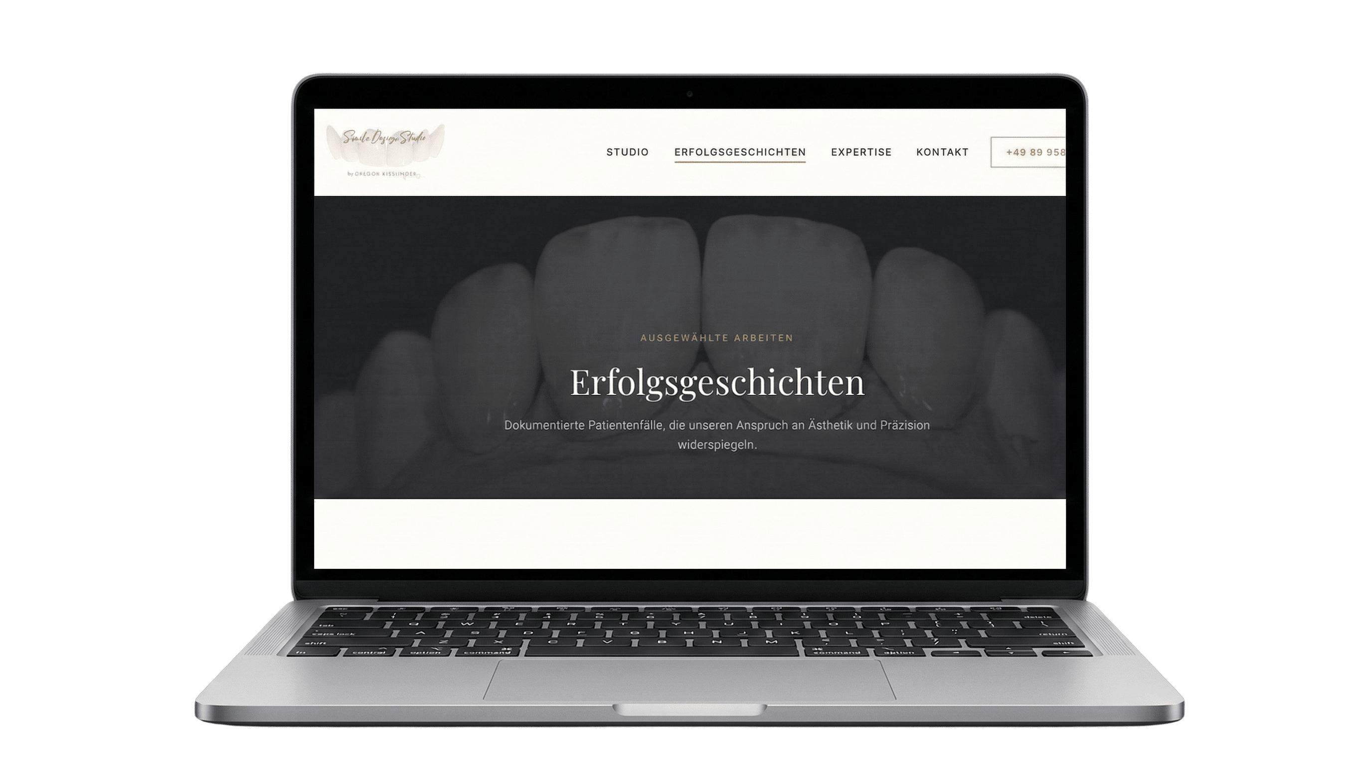 Weblösungen Referenz – Smile Design Studio